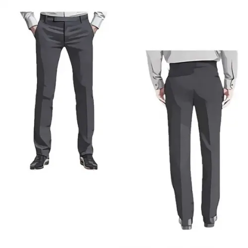 Molde Calça Social Masculina em pdf 36 ao 48