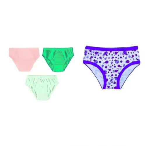 Molde Calcinha e Cueca Básica Infantil