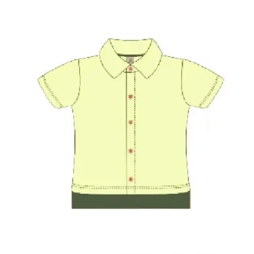 Molde Camisa com Colarinho Bebê