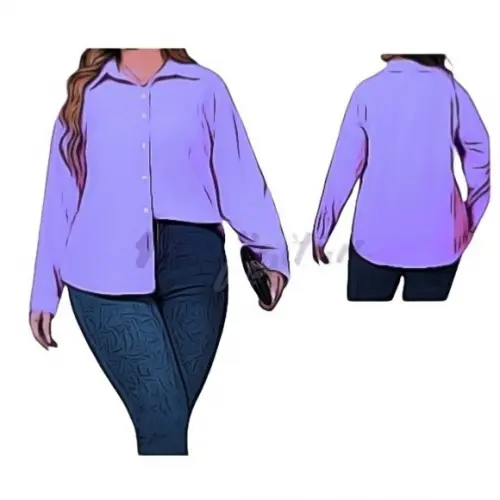 Molde Camisa Feminina Linda P ao Xxg #147