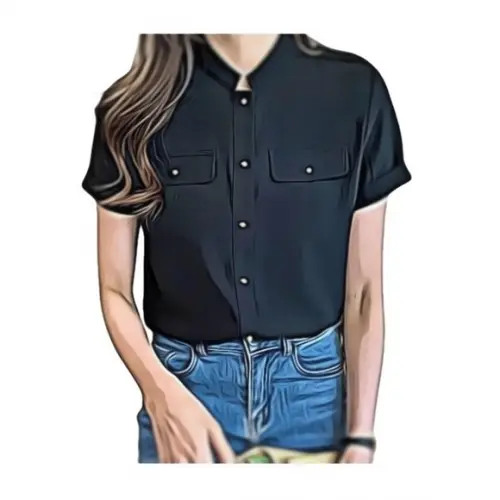 Molde Camisa Feminina Manga Curta P ao Xxg #482