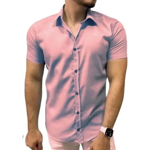 Molde Camisa Social Esporte Fino Masc m Curta Pp ao Gg