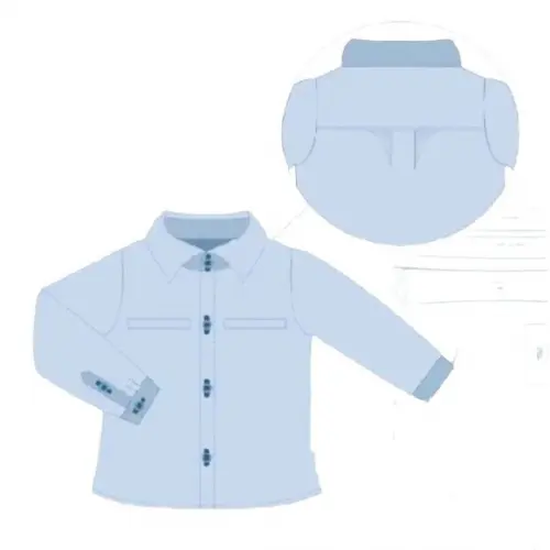 Molde Camisa Social Infantil Modelagem Especial
