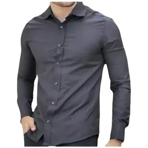 Molde Camisa Social Masculina Slim Manga Longa P a Gg