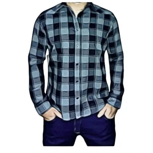 Molde Camisa Xadrez Masculina P ao Xxg #218
