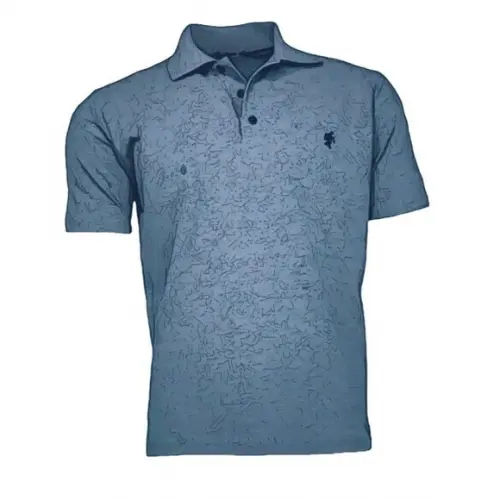 Molde Camiseta Masculina, Gola Polo, Manga Curta + Bolso