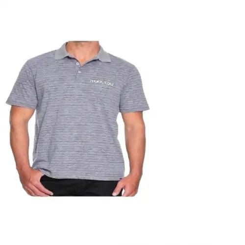 Molde Camiseta Polo Masculina em pdf