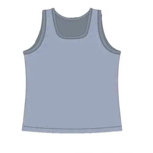 Molde Camiseta Regata Fem Adulto P ao Xg