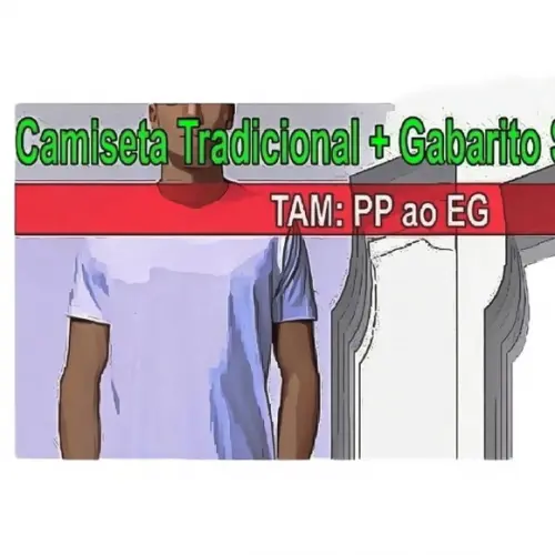 Molde Camiseta Tradicional