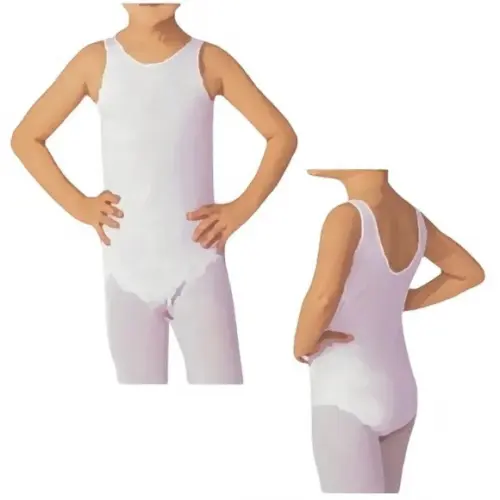 Molde Collant Ballet Regata Infantil 2 a 14 Anos