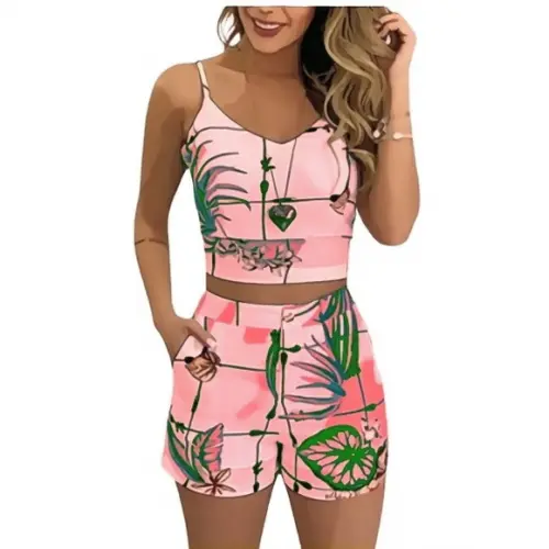 Molde Conjunto Cropped + Short em pdf P ao Gg