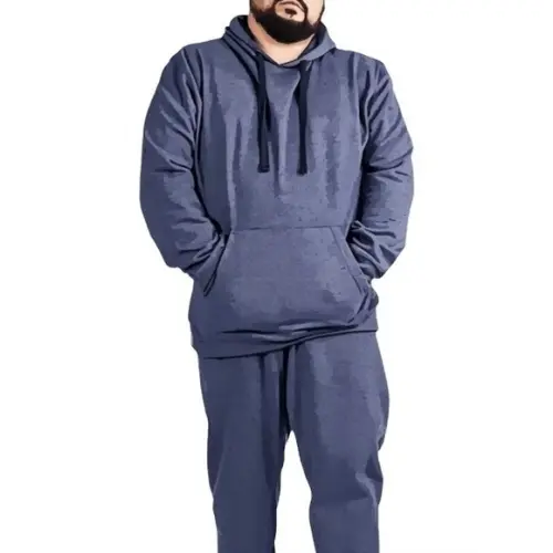 Molde Conunto Moletom Masculino Plus Size G1 ao G5