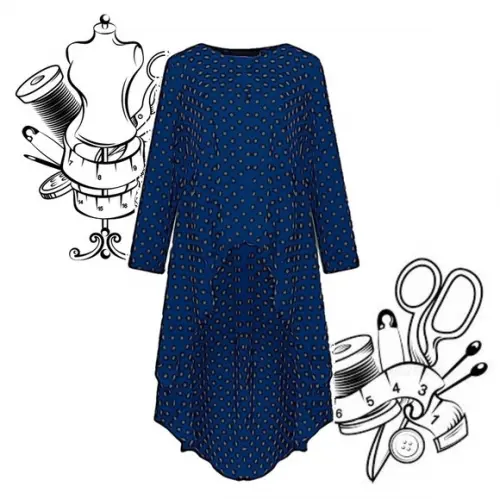 Molde Costura de Blusa Mullet Feminina P ao Xxg #88