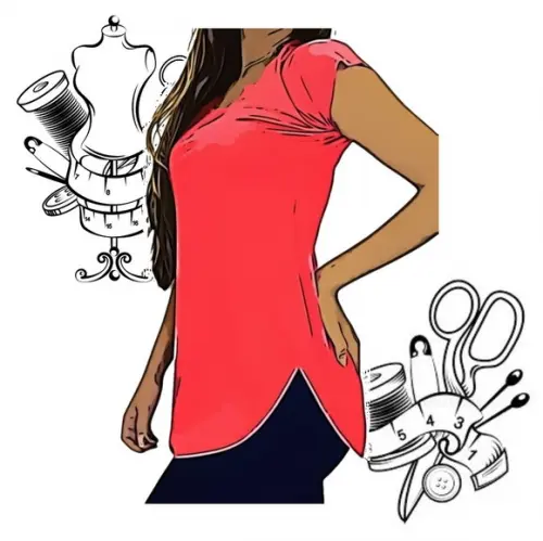 Molde Costura de Camisa Fem Fitness Adulto Pp ao Xg #92