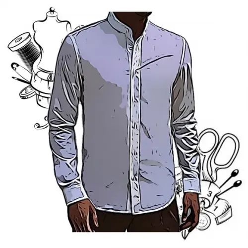 Molde Costura de Camisa Masculina Despojada P ao Xg #98
