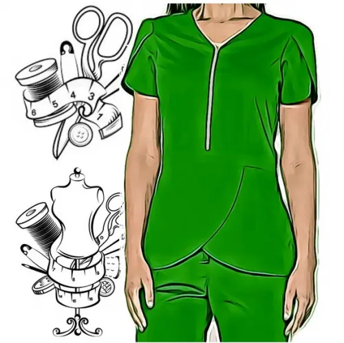 Molde Costura de Pijama Cir Manga Tulipa P-xxg #219