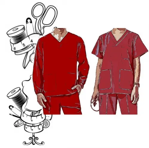 Molde Costura de Pijama Unissex Cirurgico P ao Xxg #225