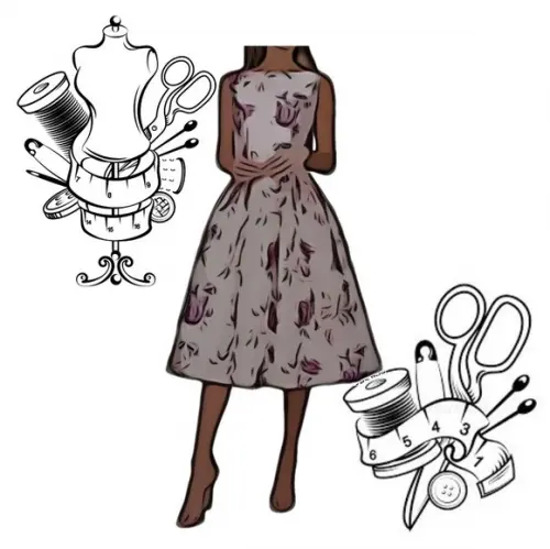 Molde Costura de Vestido Gode Fem do P ao Gg #120