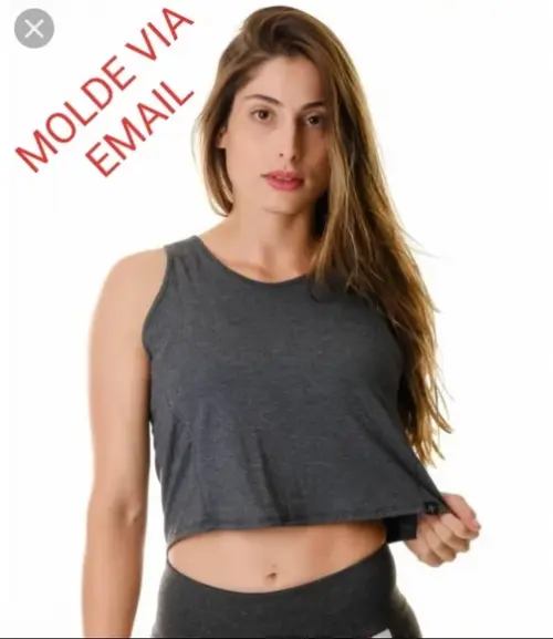 Molde Cropped P ao Xg Frete Gratis