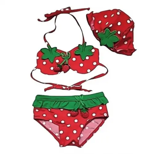 Molde de Biquini Infantil Frente Unica #397