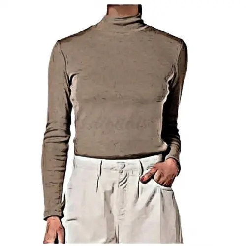 Molde de Blusa Fem Gola Alta m Longa P ao Gg #502