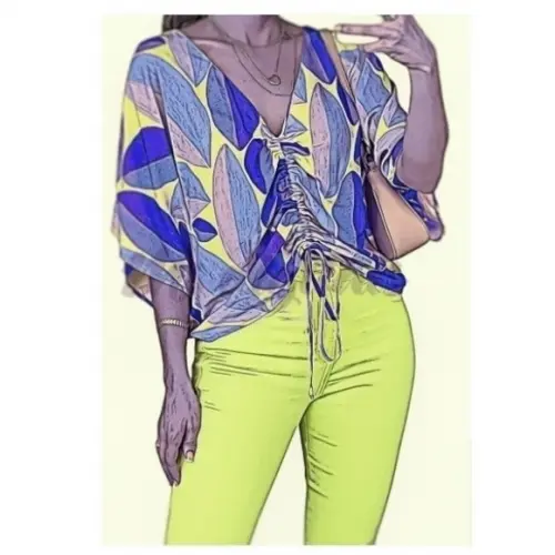 Molde de Blusa Manga Japonesa P ao Xxg #171