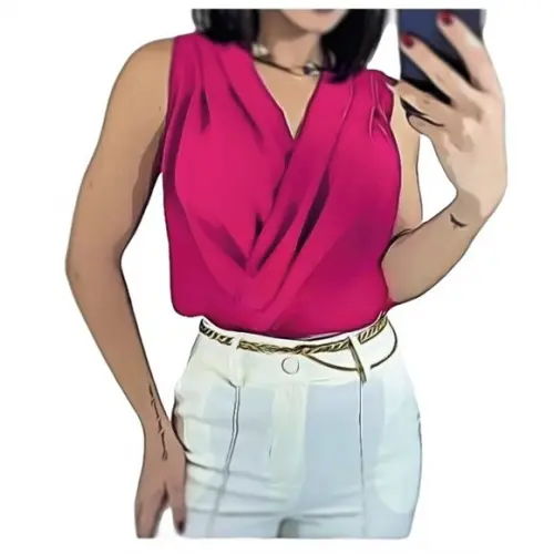 Molde de Blusa Social Feminina P ao Xxg #166