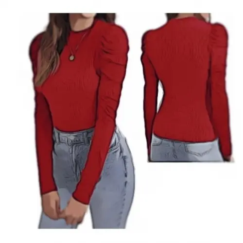 Molde de Blusa Ombro Fofo P ao Gg #303