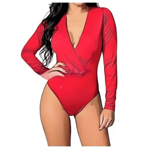Molde de Body com Decote P ao Xxg #192