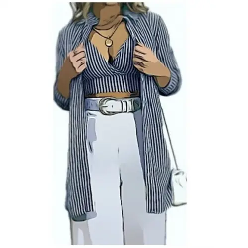 Molde de Camisão Feminino com Top P ao Xxg #202