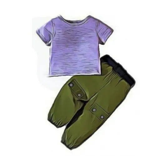 Molde de Conjunto Infantil Unissex #381