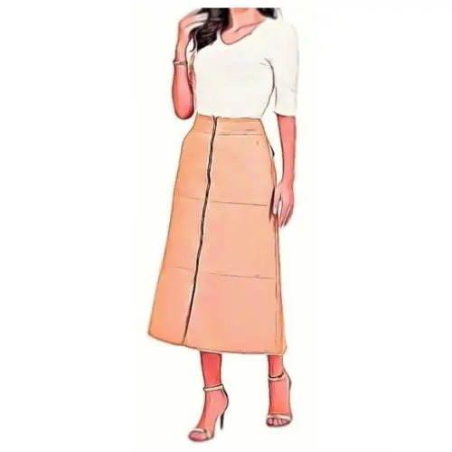 Molde de Conjunto Saia e Blusa P ao Xxg #450
