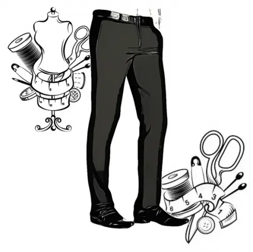 Molde de Costura Calça Social Adulto Masc 36 ao 50 #162