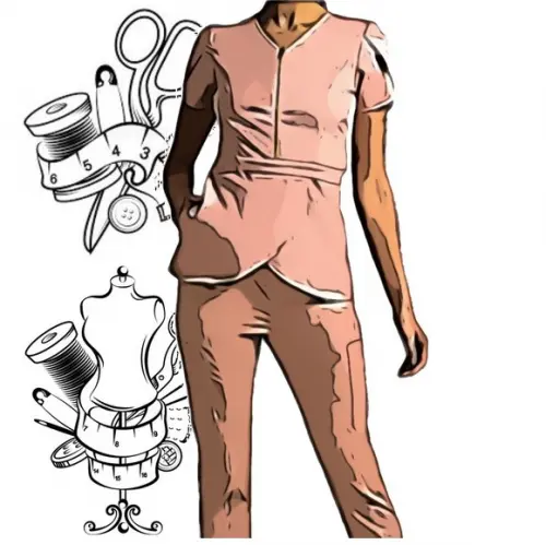 Molde de Costura Pijama Cir m Tulipa P ao Xxg #320