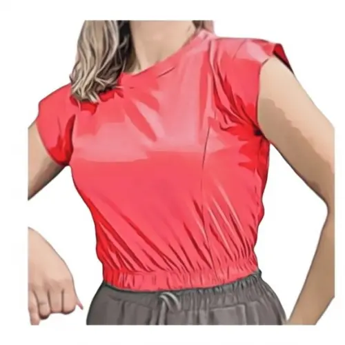 Molde de Cropped em Malha #234