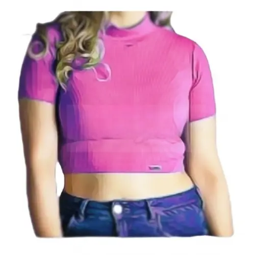Molde de Cropped Gola Alta Adulto #207