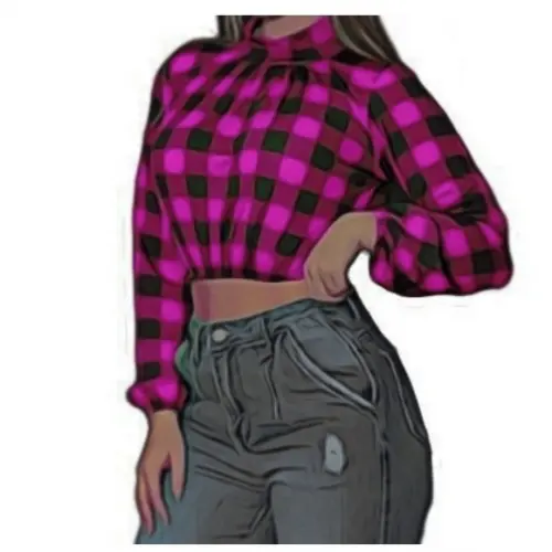 Molde de Cropped Gola Alta #248