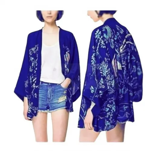 Molde de Kimono Feminino Japonês Phoenix #104