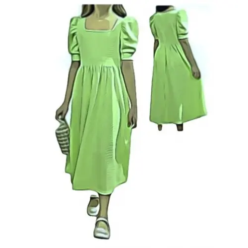 Molde de Lindo Vestido Infantil 4 ao 14 #386