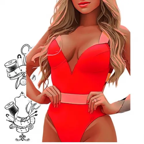 Molde de Maio Body Sereia do P ao Gg #521