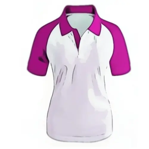 Molde de Polo Feminina Raglan Pp ao Gg #222