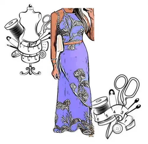 Molde de Roupa de Saia + Cropped Feminino P ao Gg #197