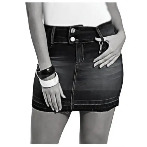 Molde de Saia Básica Jeans Adulto 34 ao 44 #36