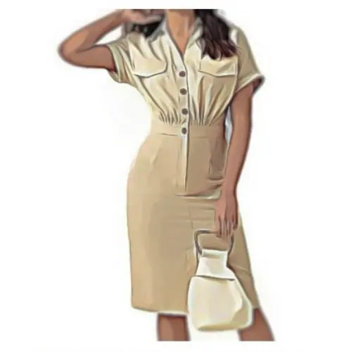 Molde de Vestdio Chemise Adulto #520