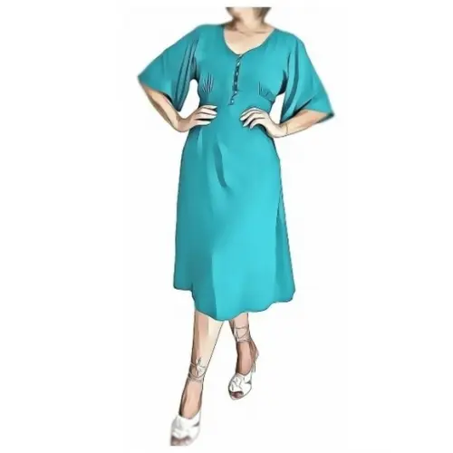 Molde de Vestido Elegante Senhora #560