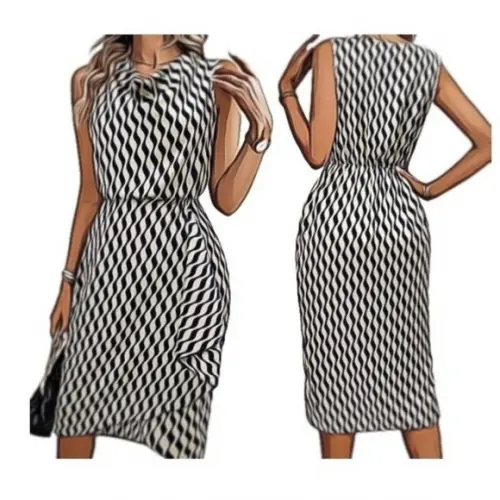 Molde de Vestido Lindo com Elástico #442