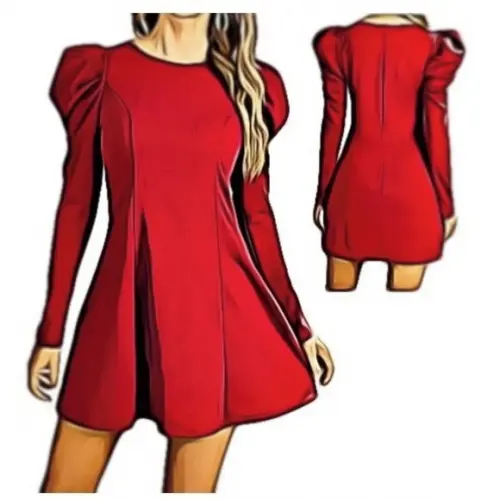 Molde de Vestido Manga Princesa #362