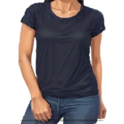 Molde Digital de Baby Look Trad Plus Size do Gg ao G5