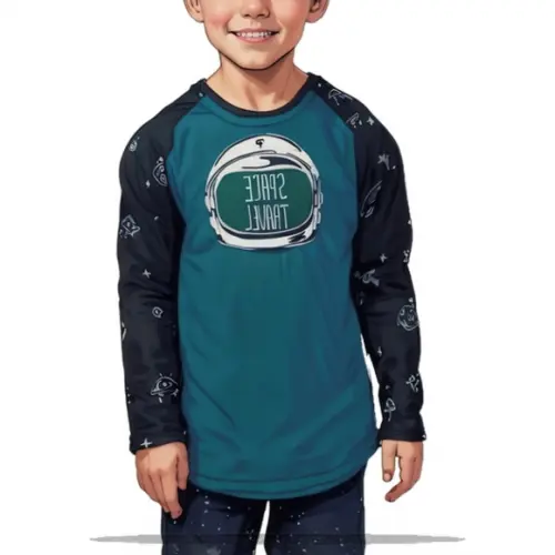 Molde Digital de Blusa Agasalho Moletom Raglan Inf 2 ao 14