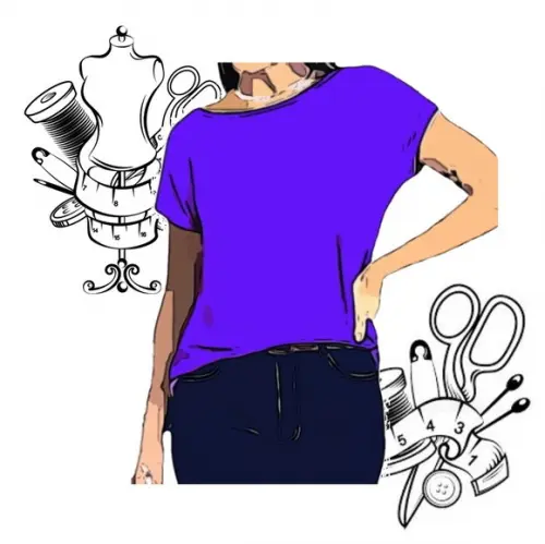 Molde Digital de Blusa Feminina Casual P ao Xxg #153